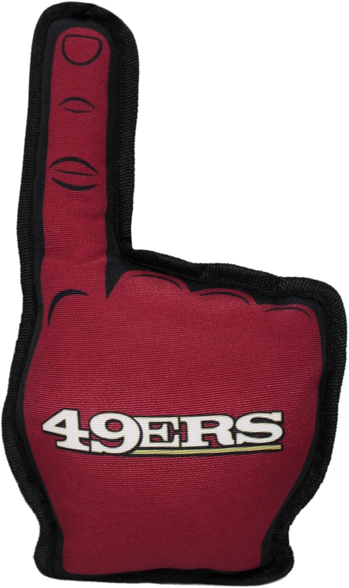 Pets First NFL Unisex NFL #1 Fan Dog Toy