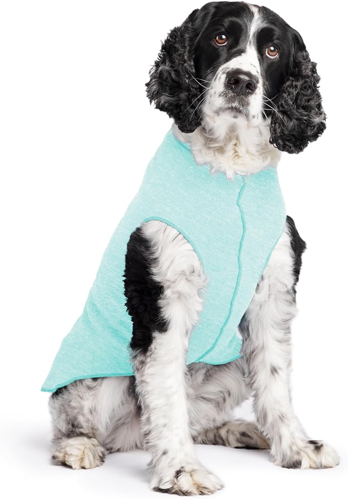 Goldpaw Dog Sun Shirt with UV Protection - Lightweight, Cooling Sun Protection Clothing for Dogs - Reduce Heat Absorption - Pet Clothes Made in the USA - Machine Washable - Size 20 - Baja Beach