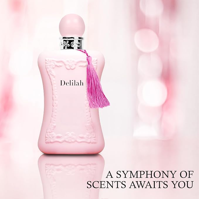 A CENTER 2PCS Perfume Set for Women - Floral Fragrance Gift Set with Vanilla,Rose & jasmine, Eau De Parfume| 3.4 Fl Oz Each Women's Cologne(Delilah & Delilah UB)