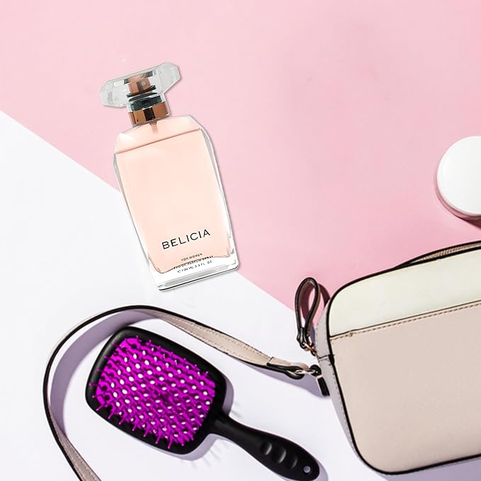 A CENTER Belicia For Women Eau de Parfum Spray for Women,Wonderful Gift,Gourmand Fragrance,Daytime and Casual Use,for all Skin Types,a Classic Bottle,3.4 Fluid Ounce