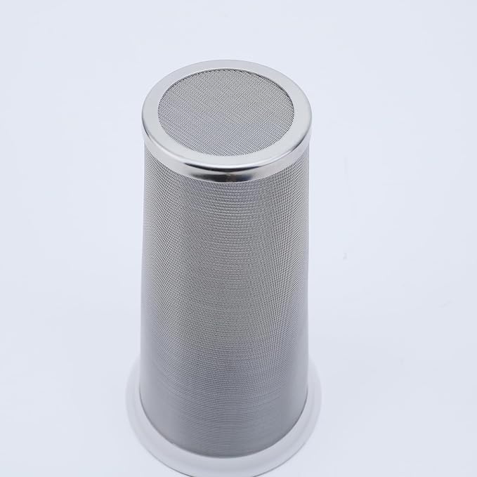 Fermus Cold Brew Coffee Filter for 32oz / 1Quart Wide Mouth Mason Jar Infuser 304 Stainless Steel Strainer with Seal Ring Design for Grounds Tea Fruit Coffee Filter (32 Ounces Mason Jar Filter)