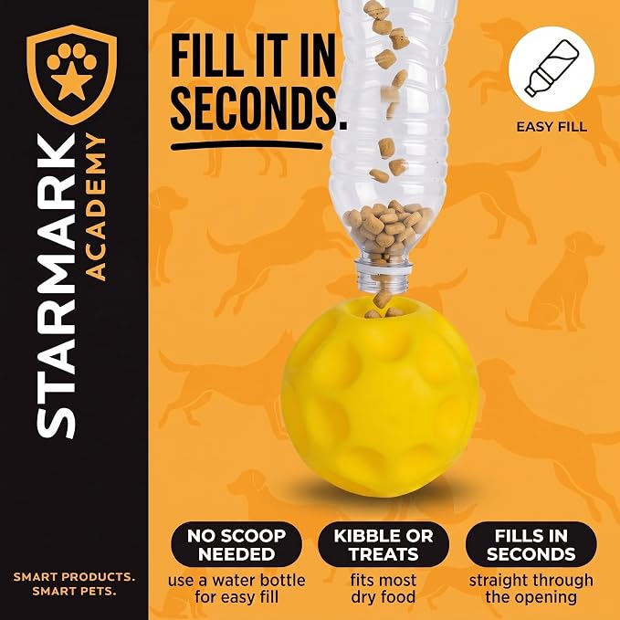 Starmark Treat Dispensing Tetraflex Dog Toy Large