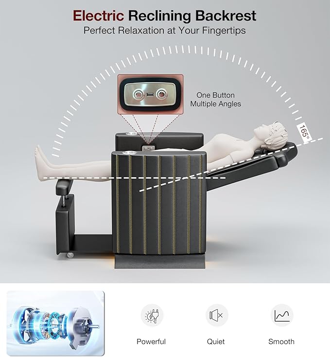 OKAKOPA Electric Pedicure Chair No Plumbing, Professional Reclining Pedicure Unit with Cup Holder and USB Charging Port, Pedicure Station for Salon with Hidden Base and Footrest, Black