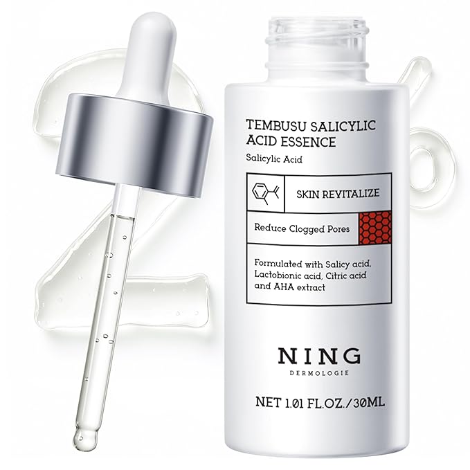 2% Salicylic Acid Serum: Pore Minimizer & Acne Treatment for Face with AHA PHA Tranexamic Acid Niacinamide & Tembusu Extract | Exfoliant for Acne & Blemish Skin | Oil Control | 1 FL OZ