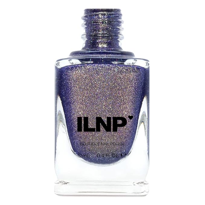 ILNP Art District - Regal Purple Holographic Nail Polish