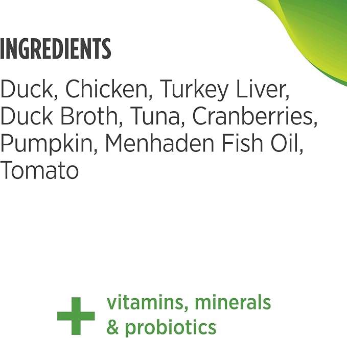 Nulo Duck & Tuna Recipe Pate Wet Canned Cat Food,12.5 Ounce,(Pack of 24)