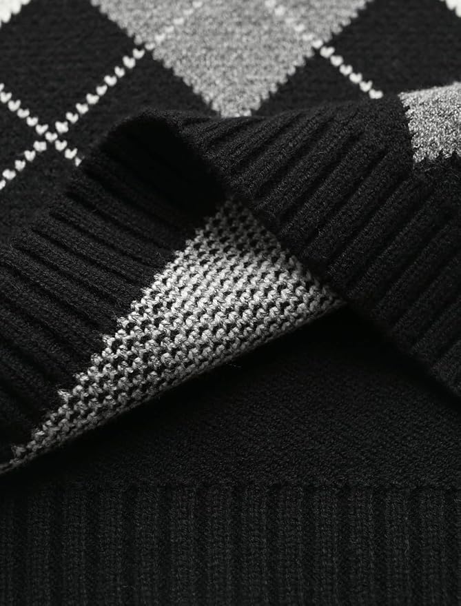 Women's Sweater Vest,Y2K Sleeveless Pattern Preppy Style Knitted Crop Tank Top for Girl