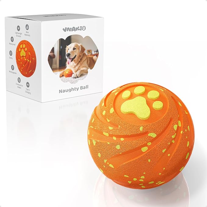 Interactive Dog Toys Automatic Bouncing Dog Ball for Small & Large Dogs