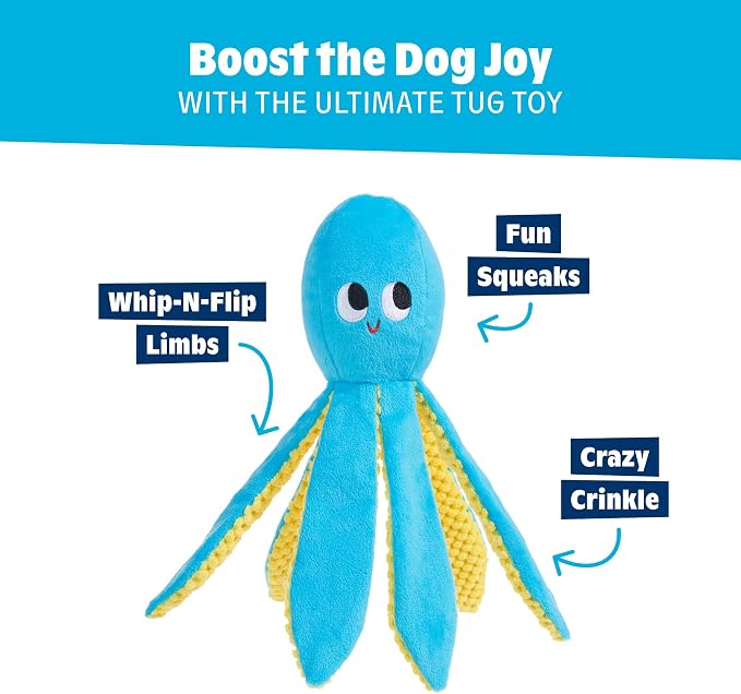 BarkBox Odd Odd Otto Plush Dog Toy - for Dogs