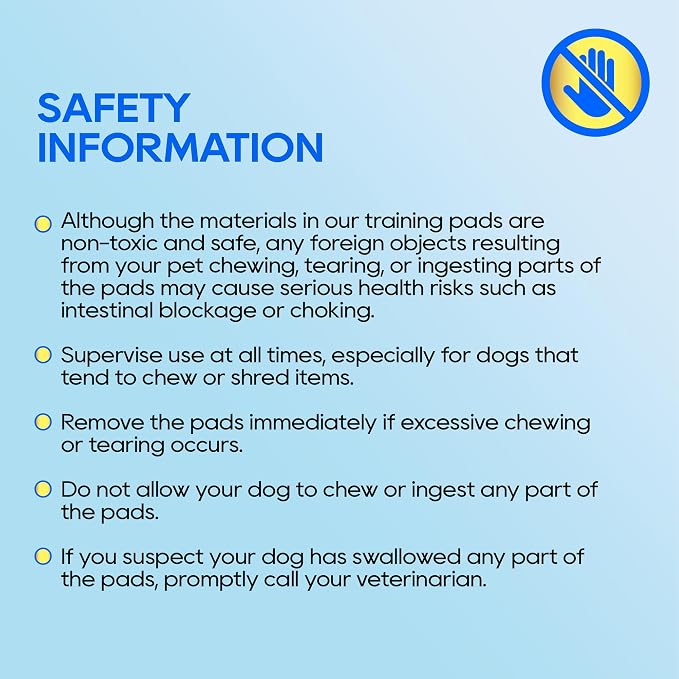 HONEY CARE All-Absorb, X-Large 28" x 34", 40 Count, Dog and Puppy Training Pads, Ultra Absorbent and Odor Eliminating, Leak-Proof 5-Layer Potty Training Pads with Quick-Dry Surface, Blue