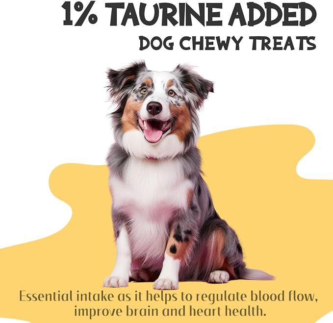 Dog Treats, Chicken Chips Grain Free Chewy Dog Snacks | Training Rewards for Small Medium Large Dogs