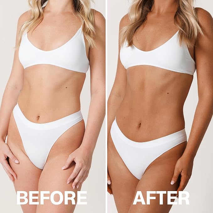 BALI BODY Clear 1 Hour Express Self Tanner – Fast-Acting, Weightless Self Tanner for Natural Bronze – No-Transfer, Hydrating Quick Tan Mousse for Smooth, Radiant Skin