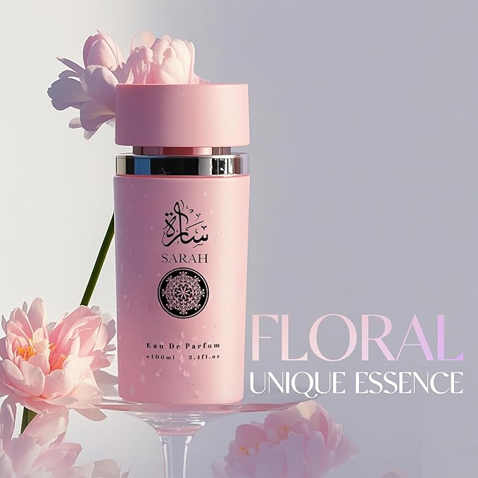 A CENTER Sarah&Candy Perfume Set for Women - Floral Fragrance Gift Set with Vanilla, Sandalwood, Musk| 3.4 Fl Oz Each Eau De Parfume for Daily Use