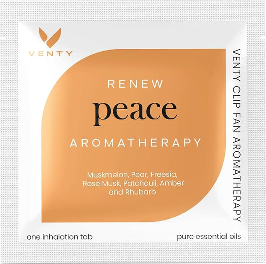 Venty Freesia Scent Pack – 8 Aromatherapy Refills for The Venty Clip Fan | Soothing Fragrances for a Relaxing Atmosphere