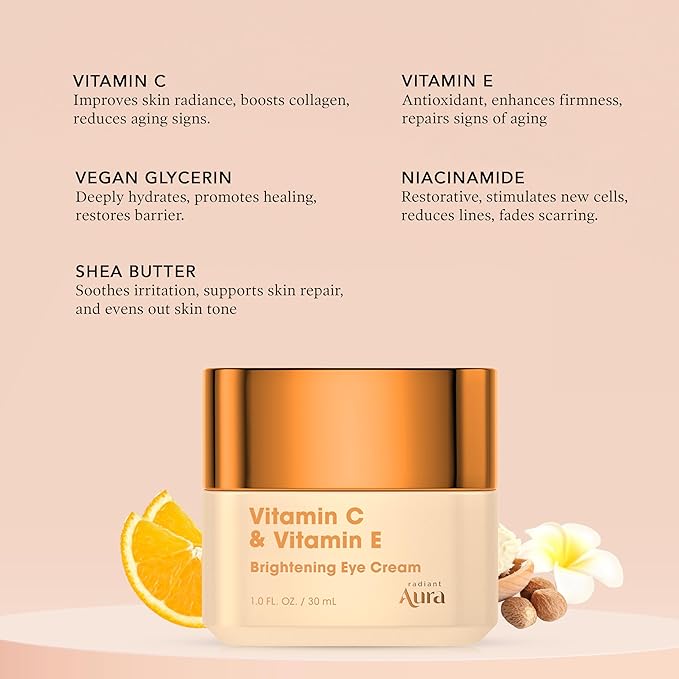Vitamin C & Vitamin E Under Eye Cream