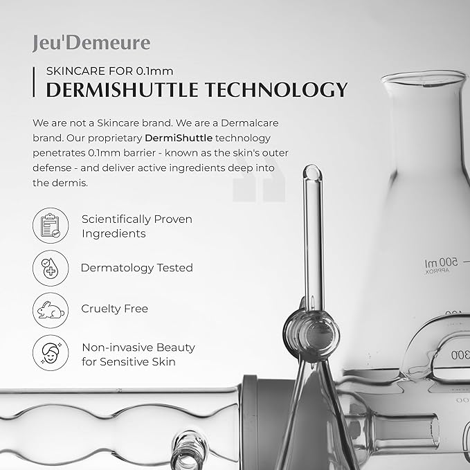 JEU'DEMEURE DermiShuttle DD Cream Aqua – Deep Hydration & Barrier Repair Moisturizer for Face, Neck & Hands – Peptide, Ceramide, Niacinamide, Hyaluronic Acid, Brightening Korean Skincare Cream
