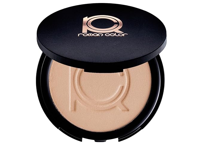 Makeup Beauty Pressed Powder foundation Compact Full Coverage Foundation Skin Care Face Makeup Essentials Contour Palette Setting Powder fit me powder foundation makup 0.49 OZ (Melocoton, 0.49 OZ)