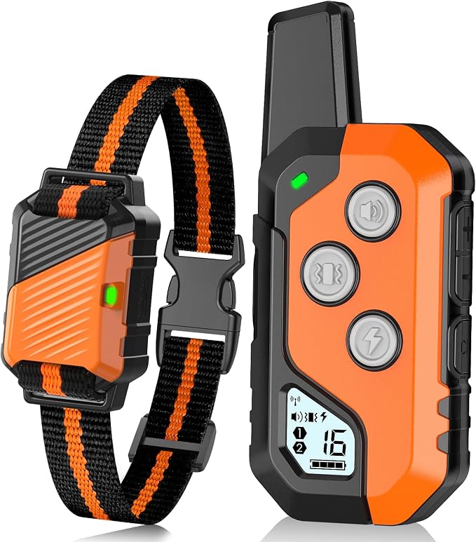 Shock Collar for Dogs, Dog Training Collar with Remote,3 Training Modes