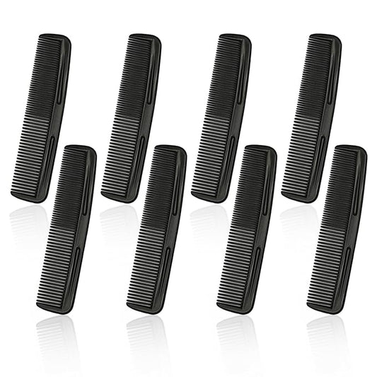 200 Pieces Black Hair Combs, Pocket Hair Combs Fine Dressing Comb for Women and Men