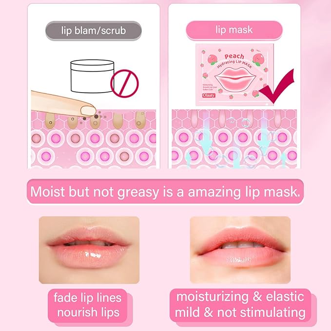 30 Pairs Lip Mask & Eye Mask, Under Eye Patches, Anti Wrinkle Patches for Lip, Reducing Dark Circles, Mothers Day Gifts, Hangover Kit, Teacher Appreciation Gifts, Bulk Gifts, Bachelorette Party Favors