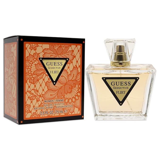 GUESS Seductive Flirt Eau de Toilette Spray Perfume for Women, 2.5 Fl Oz