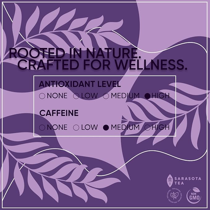 Organic Earl Grey Loose Leaf Tea by Sarasota Tea | Premium Black Tea with Natural Bergamot | Strong & Aromatic | 4.4 oz Bulk Bag | Hot or Iced | Non-GMO