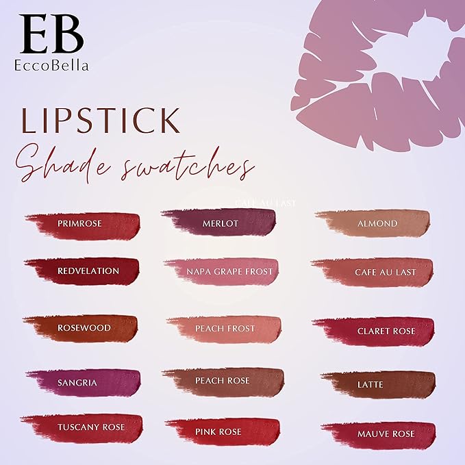 Ecco Bella Plant-Based Vegan Lipstick (Primrose)