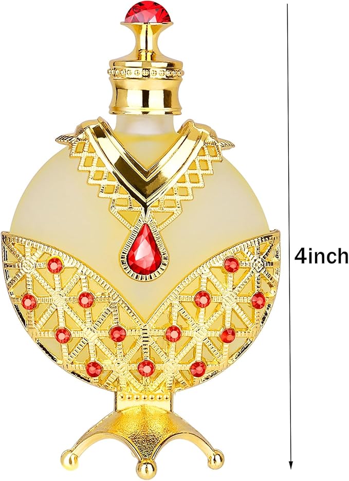 Huibao Gold Arabian Concentrated Perfume Oil, Arabic Perfumes for Women, Arabian Perfumes Oill- Long Lasting Perfume Oil (12ml)