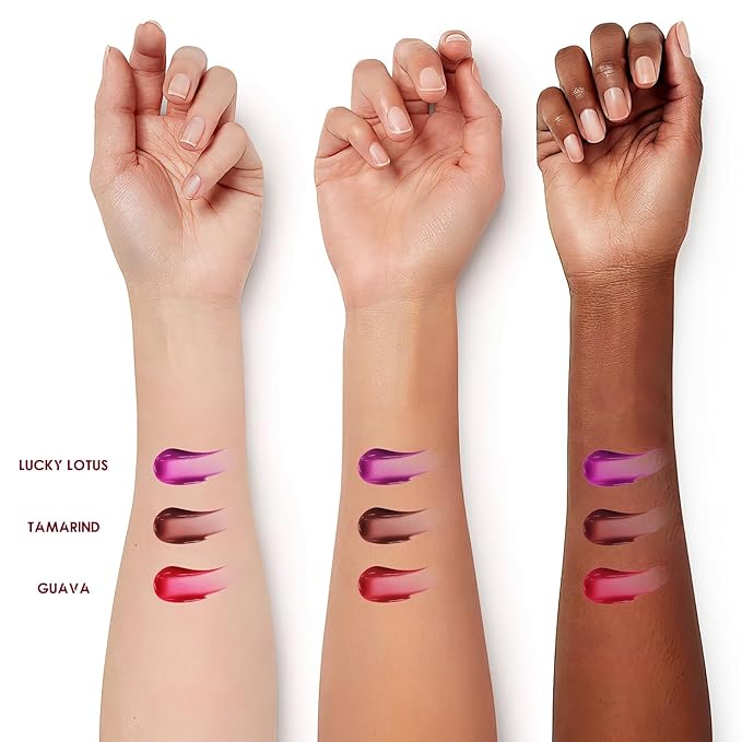 Lips Staining Lip Oil, Lip Stain Oil, Lip Tint Lips Oil Long-Lasting Moisturizing, Lips Oil Stain, Dynamic Finish that Goes on Glossy (Tamarind)