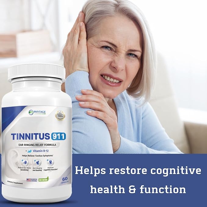 Tinnitus Relief Supplement - Ear Ringing Relief