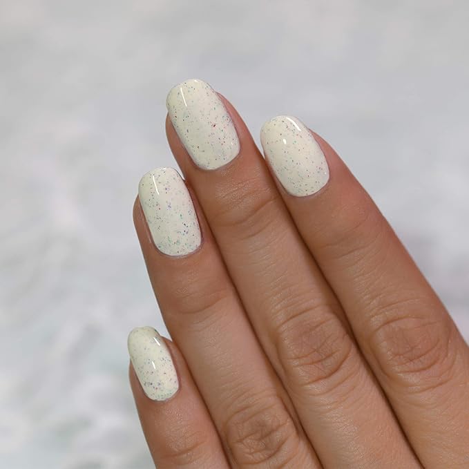 ILNP Cake Pop - Creamy Vintage Ivory Speckled Nail Polish