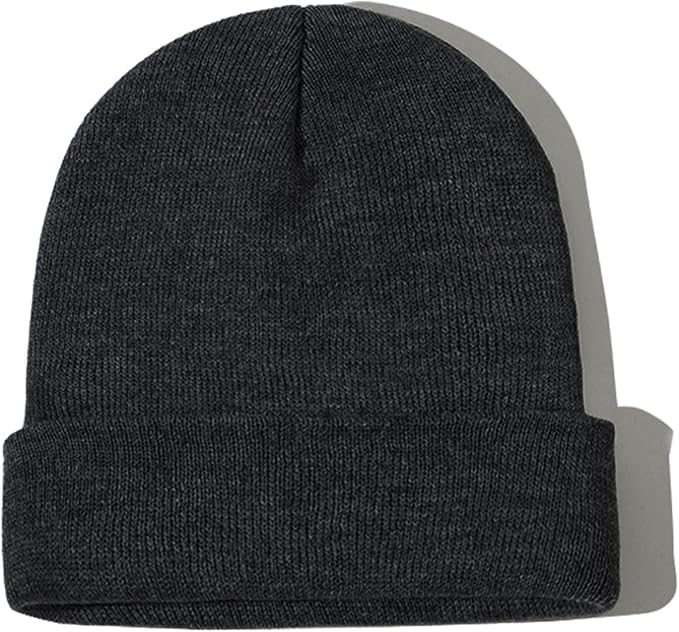 ZOORON Beanie for Women Men Ski Watch Cap Cuffed Plain Skull Knit Hat Soft Fisherman Winter Hat