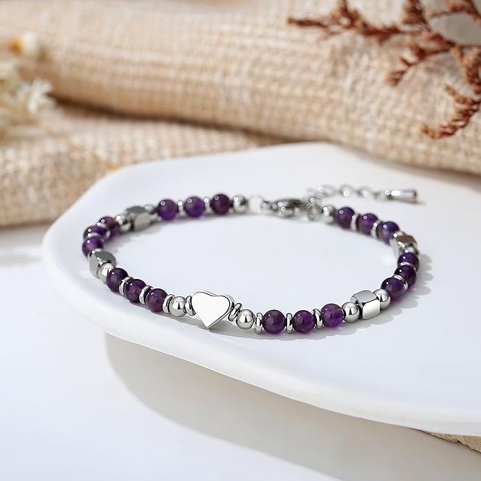 TONY & SANDY Tiny Beaded Bracelets for Women, Sometimes You Forget You're Awesome Gift, Unique Gifts for Women, Mom, Daughter, Wife, Coworker, Best Friend, Bestie, Granddaughter