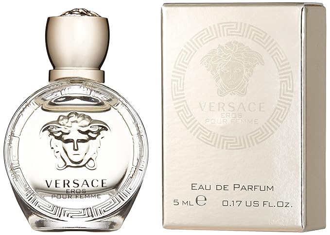 Versace Eros Pour Femme, 0.17 Ounce | Eau de Parfum | Pack of 2