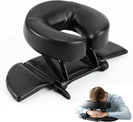 TRENDBOX Face Down Tabletop Massage Kit Adjustable Headrest Pillow