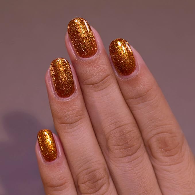 ILNP Hayride - Warm Golden Yellow Shimmer Nail Polish