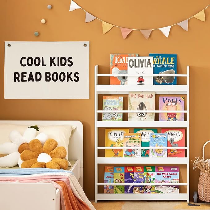 Reading Corner Decor for Classroom,Cool Kids Read Books Canvas Banner,Read Sign Wall Hanging Banner Flag Decor for Reading Nook,Classroom Decor Kid Room Decor Read Corner Flag Banner 30x20 Inch