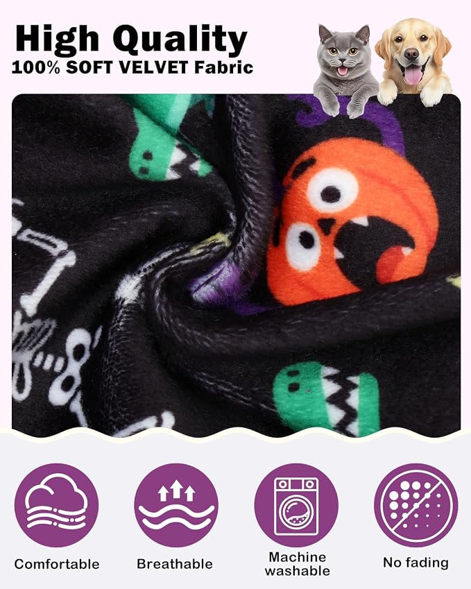 CuteBone Dinosaur Costume Halloween Dog Pajamas, Stretchy Spandex Crystal Velvet Sleepwear Coat for Small Dogs, Soft & Warm Pet Outfit Clothes for Cold Weather, Cozy Pullover Design COSP25XS
