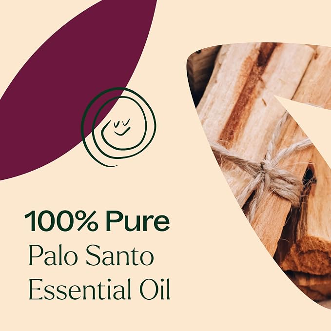 Plant Therapy Palo Santo Essential Oil 100% Pure, Undiluted, Natural Aromatherapy, Therapeutic Grade 30 mL (1 oz)