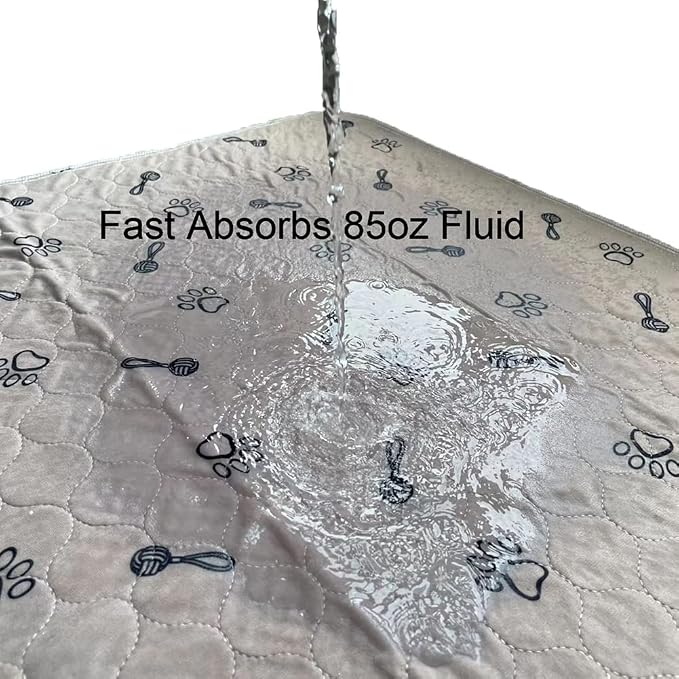 Peepeego 48x96 Dog Pee Pad Washable,Waterproof,Non Slip Pet Carpet for Hallway