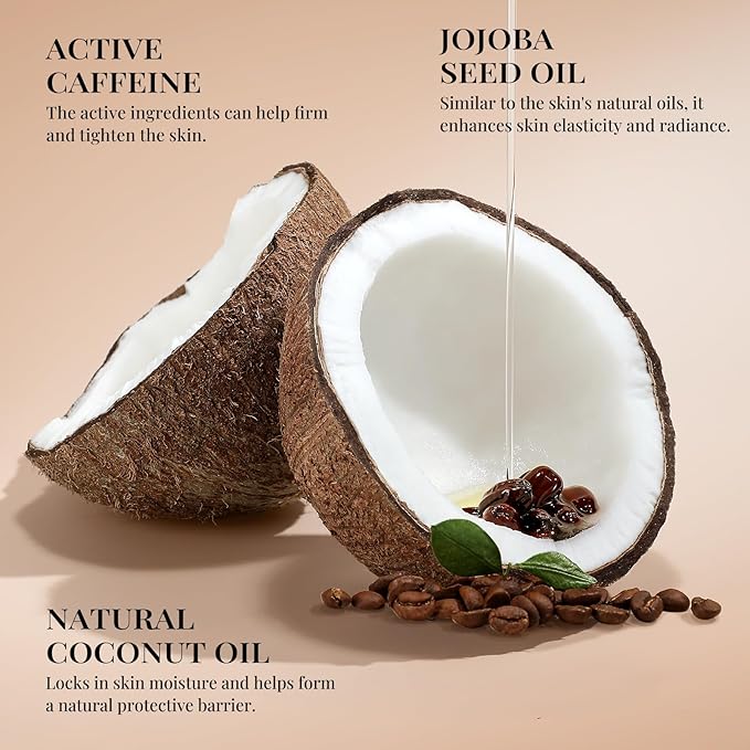 Sttes Smell Rio Body Butter 02# (Irresistible Sunshine) Pistachio, Almond, Vanilla & Salted Caramel Scent Fast-Absorbing Firming Body Cream with Coconut & Jojoba Oils, Caffeine, 250ml