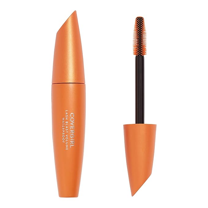 COVERGIRL Lash Blast Volume Waterproof Mascara, Long-Wearing, Smudge-Proof, Cruelty Free - Black Brown (Pack of 1)