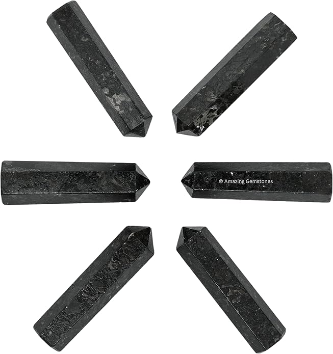 Amazing Gemstone Crystal Points Bulk Healing Crystals & Stones - Premium Single Terminated Healing Wand Point Bulk Crystals for Crafts, Crystal Grid, DIY Work