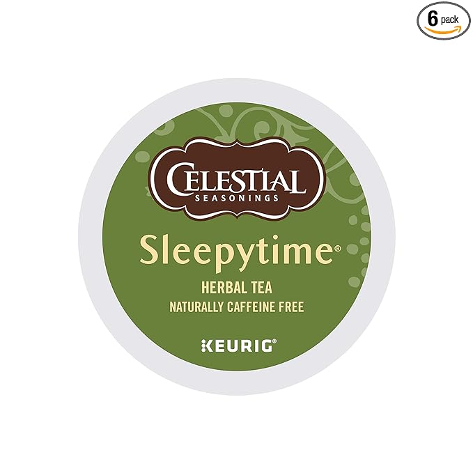 Celestial Seasonings Sleepytime Herbal Tea, Keurig Single-Serve K-Cup Pods, 72 Count