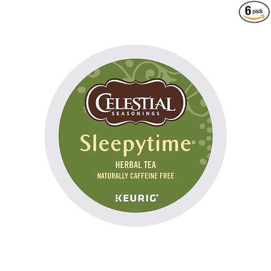 Celestial Seasonings Sleepytime Herbal Tea, Keurig Single-Serve K-Cup Pods, 72 Count