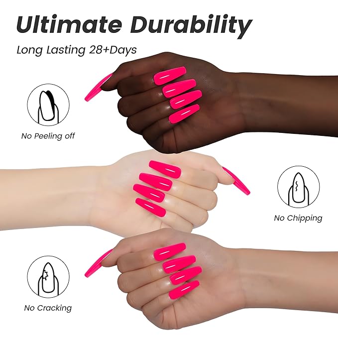 YTD Likomey Berry Pink Gel Nail Polish,15ml Bright Pink Salon Home DIY Manicure and Pedicure Fall Winter Soak Off UV Color Varnish,CS409