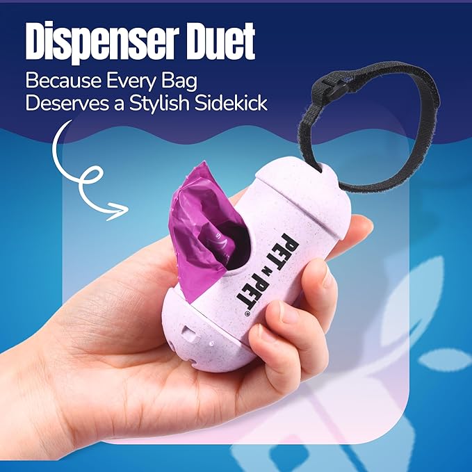 Pet N Pet Poop Bags for Dogs, 288 Count Dog Waste Bags, Lavender Scented