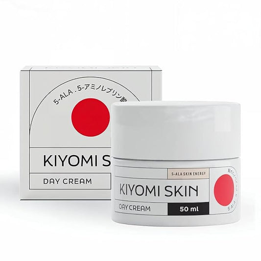 Day Cream - Daily Facial Cream with 5-ALA, Hyaluronic Acid, Cucumber, Squalane, Beta-Glucan - All Day Face Moisturizer for Fine Lines and Radiant Skin - Made in Germany - 1.7 Fl Oz