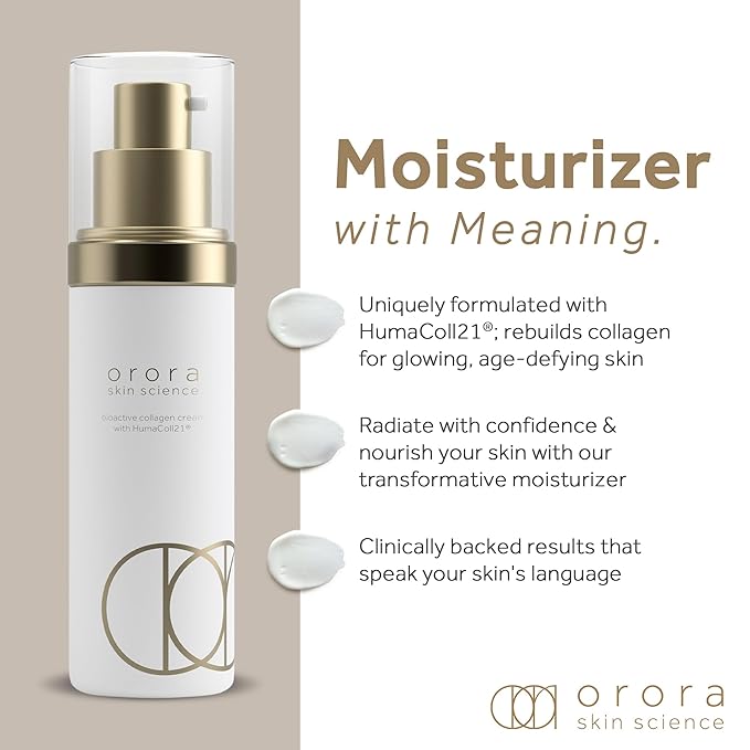 Orora Bioactive Collagen Cream by Saranghae - Korean Skin Care - Face Cream and Facial Moisturizer