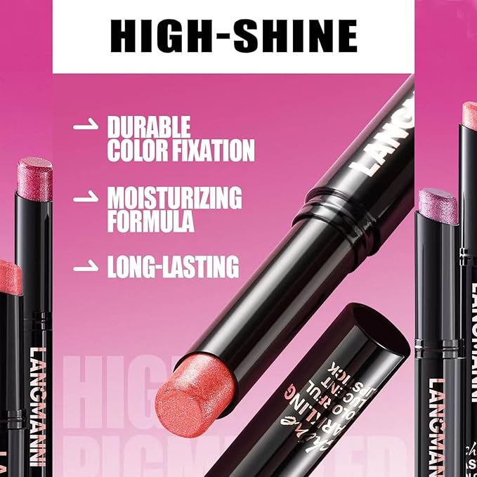 Nude Brown Lipstick For Women Matte Nude Glitter Shimmer Metallic Highly Pigmented Moisturizing Lip stick Hypoallergenic Waterproof Long Lasting Lipsticks Quick Makeup Lightweight Portable 10 #